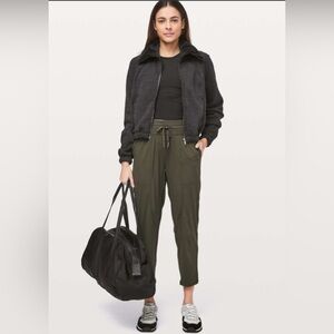 lululemon Olive Studio Cropped Pants
